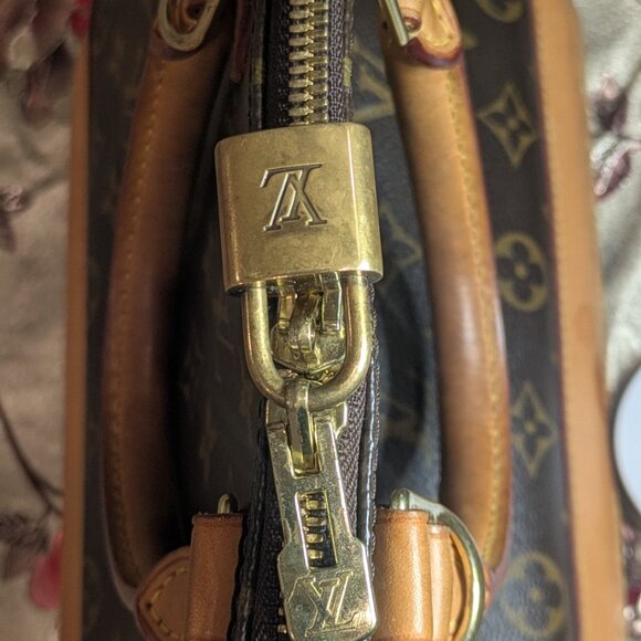 Louis Vuitton Alma PM Monogram Canvas Leather Hand Bag Authentic Vintage - Picture 2 of 16